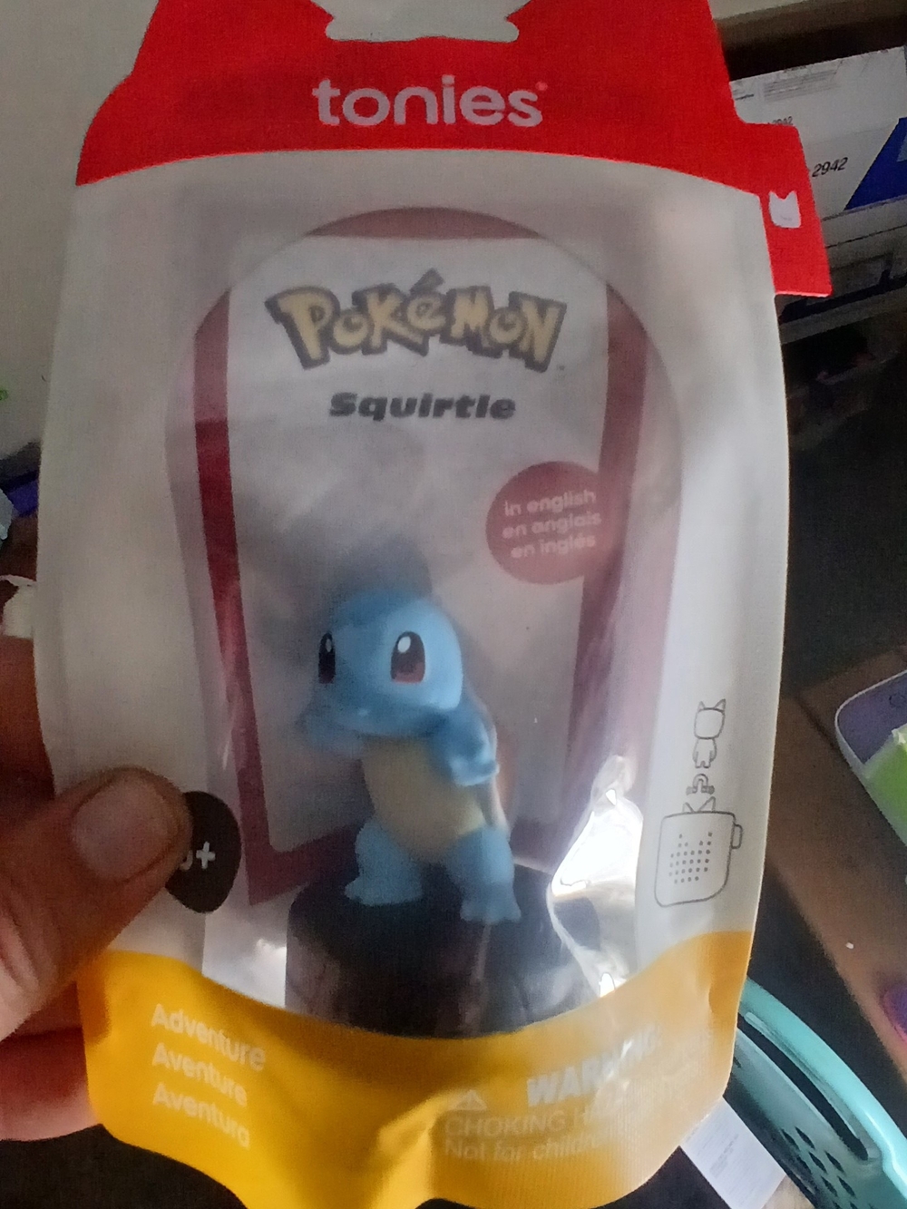 Tonies Pokémon Squirtle Figure - Blue